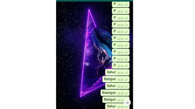 6 Chat Spam Bangunin Sahur Ini Bikin Senyum Sendiri