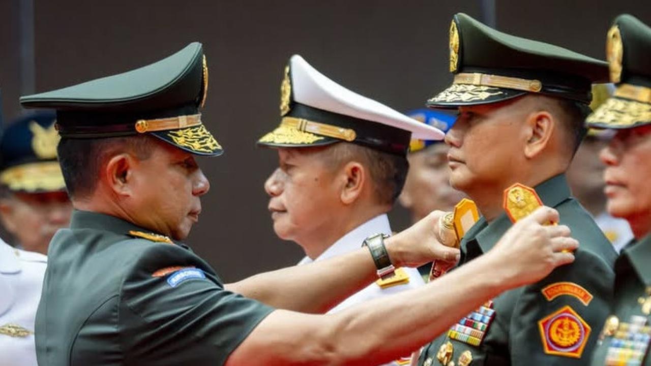 Anak Mantan Wapres Try Sutrisno Resmi Jabat Pangkogabwilhan I, Ini Pesan Mendalam Panglima TNI