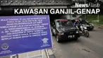 Kebijakan ganjil-genap batal berlaku untuk sepeda motor. Polisi hanya akan membatasi jumlah mobil di jalan-jalan protokol yang menjadi kawasan 3 in 1 sebelumnya.