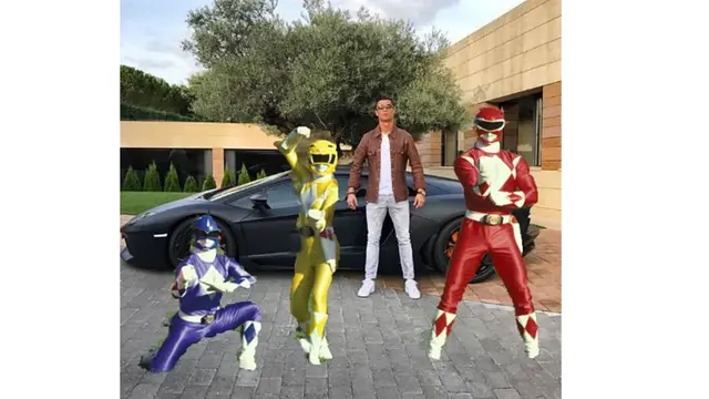 6 Editan Foto Cristiano Ronaldo Jika Jadi Petugas Keamanan Ini Kocak