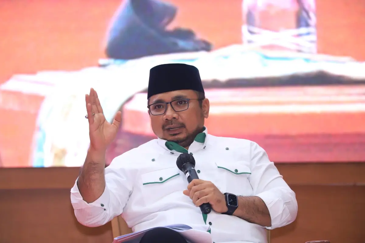 Menteri Agama (Menag) Yaqut Cholil Qoumas