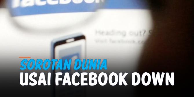 VIDEO: Sorotan Terhadap Facebook Setelah Down dan Desakan Regulasi