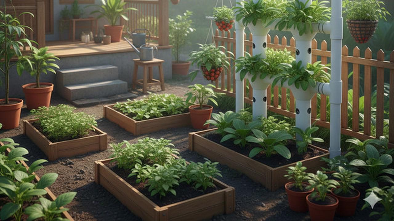 7 Model Kebun Sayur yang Bisa Tumpang Sari tapi Tetap Rapi, Cocok untuk Rumah Kecil