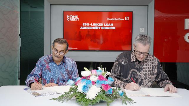Home Credit menjalin kemitraan dengan Deutsche Bank