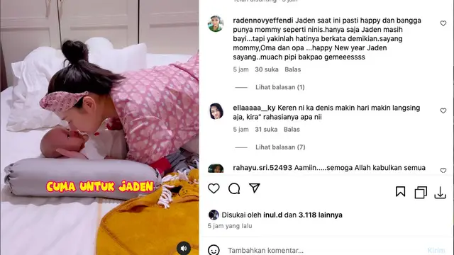 Denise Chariesta Ungkap Resolusi di Tahun 2024, Ingin Jadi Ibu yang Lebih Baik untuk Anaknya