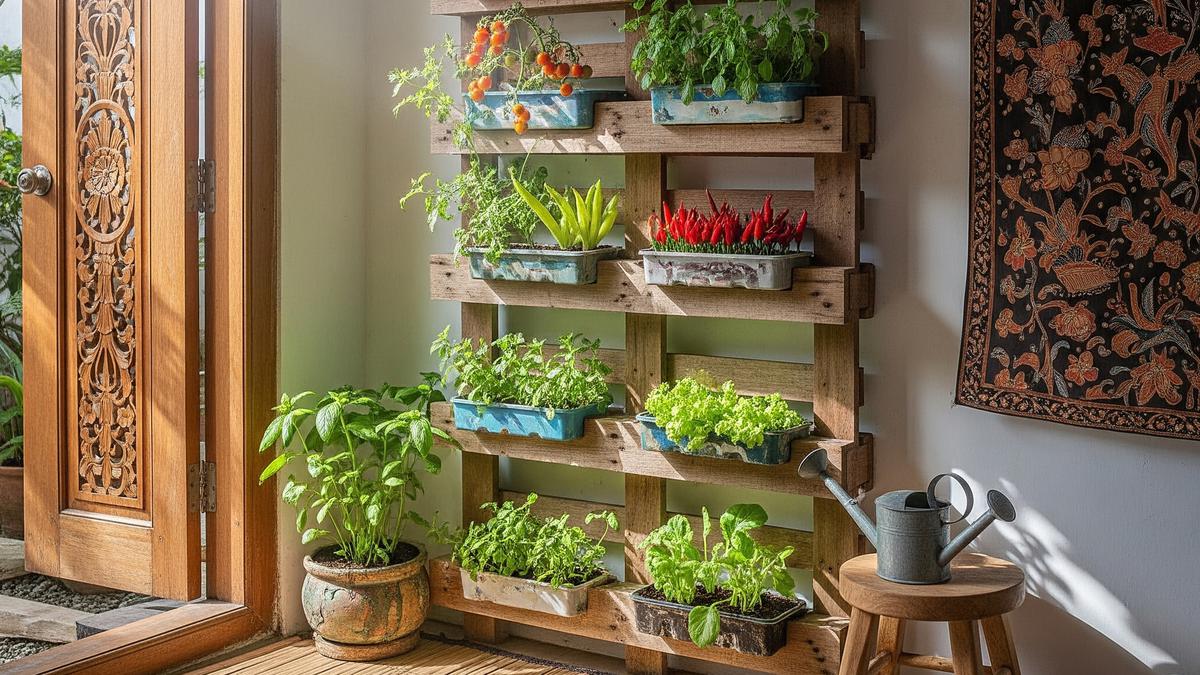 10 Kebun Mini Sayuran di Halaman 1x1 Meter, Maksimalkan dengan Metode Ini