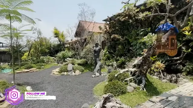 Model Kolam di Taman Rumah Soimah