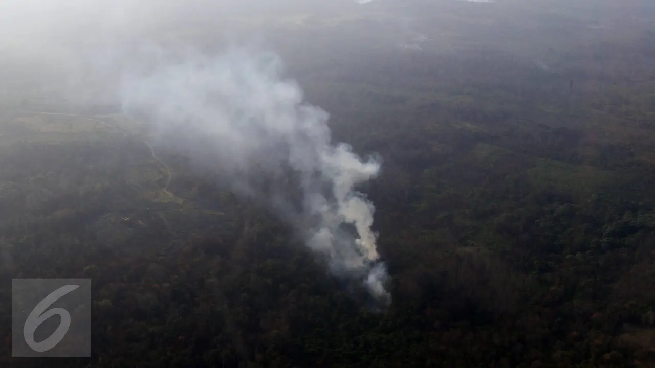 20151027-Begini Penampakan Kabut Asap di Kalimantan Timur