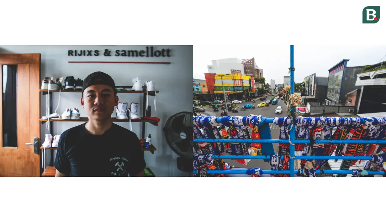 Begitu pula pemuda yang acap disapa Sindu. Ia berhasil lolos dari kemelut gas air mata di tribun 14. Mengetahui banyaknya korban jiwa berjatuhan, pria 22 tahun itu pun bertekad untuk 'gak usah Arema-Aremaan'. Pada akhirnya, Sindu memilih gantung syal dan fokus pada usahanya berupa bisnis fashion, kuliner, dan cuci sepatu. (Bola.com/Bagaskara Lazuardi)