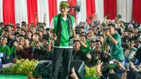 Ketua Bappilu PPP Sandiaga Salahuddin Uno mencatat sejumlah masukan untuk calon presiden (capres) koalisi PPP-PDIP, Ganjar Pranowo dalam menghadapi debat capres kedua. (Ist)