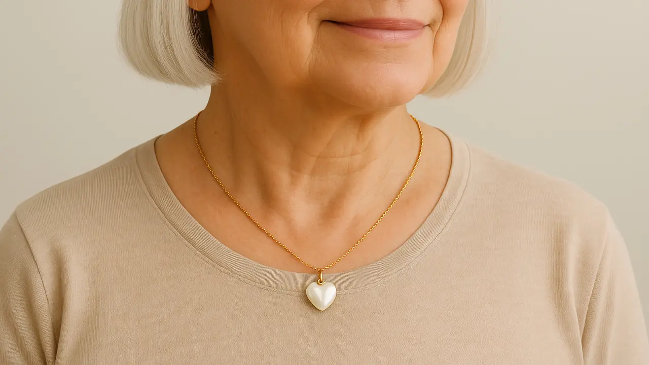 Model Kalung Emas untuk Orang Tua/via AI