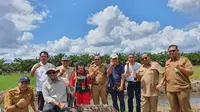 Pemerintah sedang menggagas Pengembangan Ketahanan Pangan Nasional Berkelanjutan di eks Pengembangan Lahan Gambut (PLG) di Kalimantan Tengah (Kalteng).