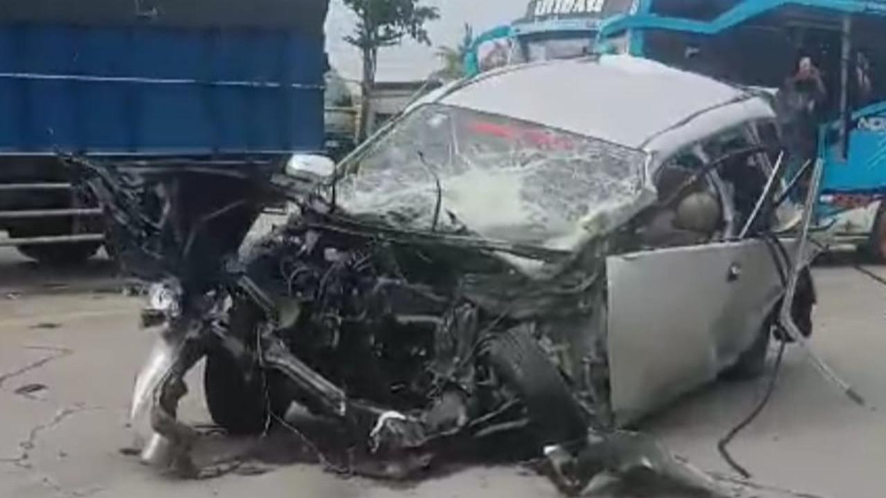 Detik-Detik Kecelakaan Beruntun di Pemalang, Satu Orang Dilarikan ke Rumah Sakit