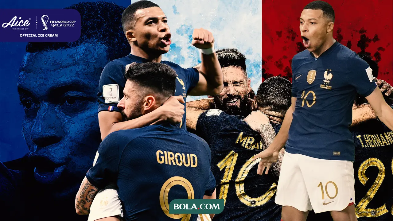 Ilustrasi - Kylian Mbappe dan Prancis AICE