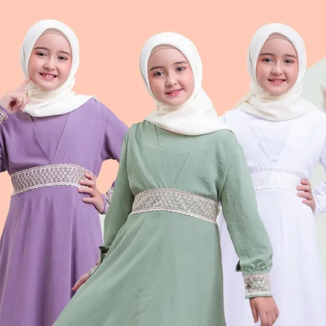 Cara Memilih Baju Muslim untuk Anak Perempuan, Jangan Salah Pilih untuk Lebaran Nanti