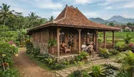 8 Desain Rumah Kampung dengan Kayu dan Batu Alam, Nyaman untuk Masa Tua