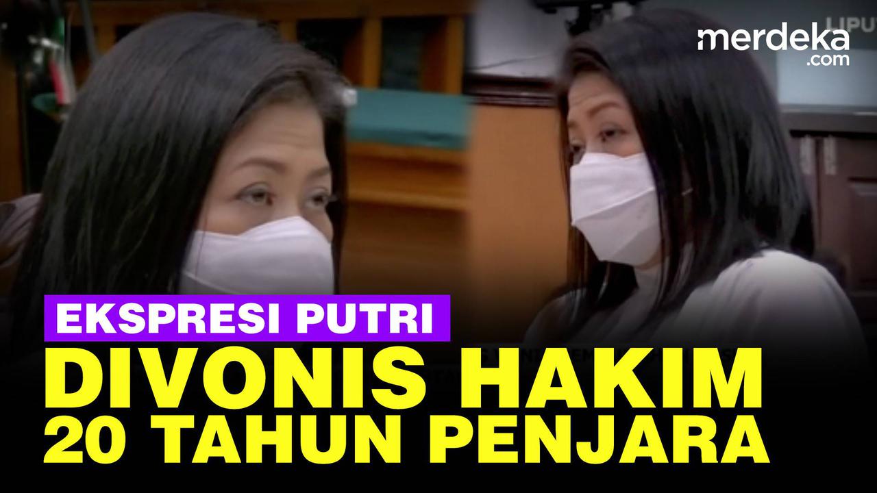 VIDEO: Putri Candrawathi Kabur Keluar Sidang Usai Divonis Hakim 20 Tahun Penjara