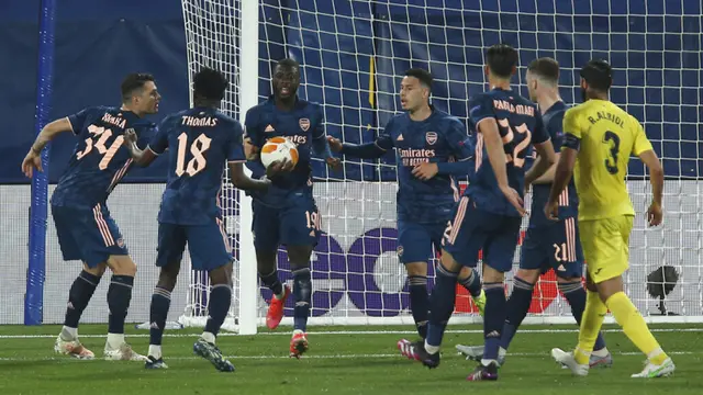 FOTO: Arsenal Tumbang di Kandang Villareal