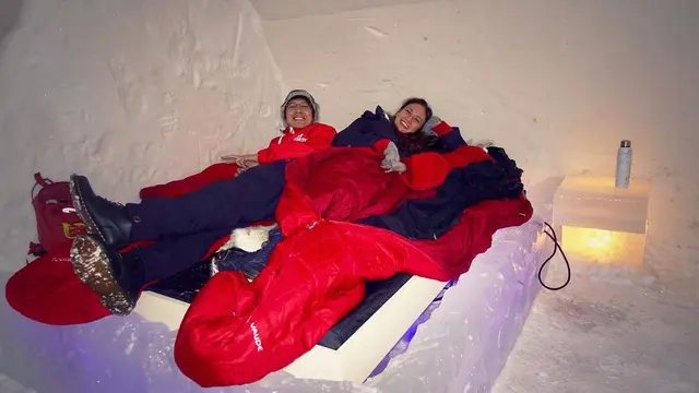 Nadine Chandrawinata dan Dimas Anggara