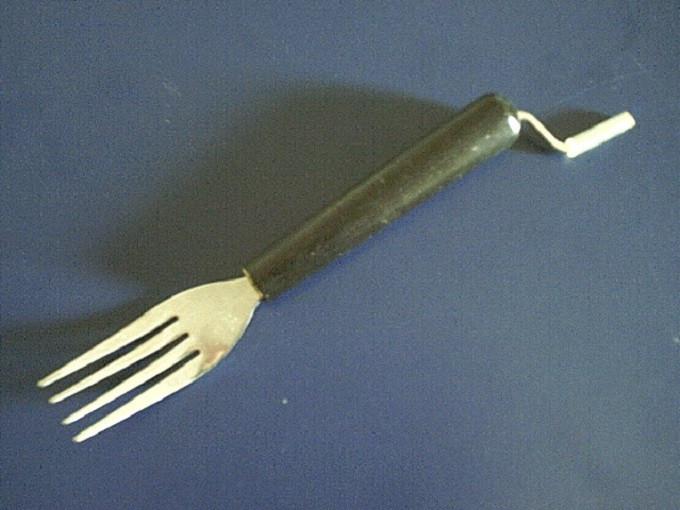 Garpu kuno untuk makan pasta. (Wikimedia/Creative Commons)