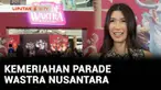 Parade Wastra Nusantara kembali hadir tahun ini, acara yang digelar di salah satu pusat perbelanjaan di Jakarta ini jadi perhatian pengunjung. Penampilan penyanyi Christie menambah daya pikat yang menghibur para pengunjung.
