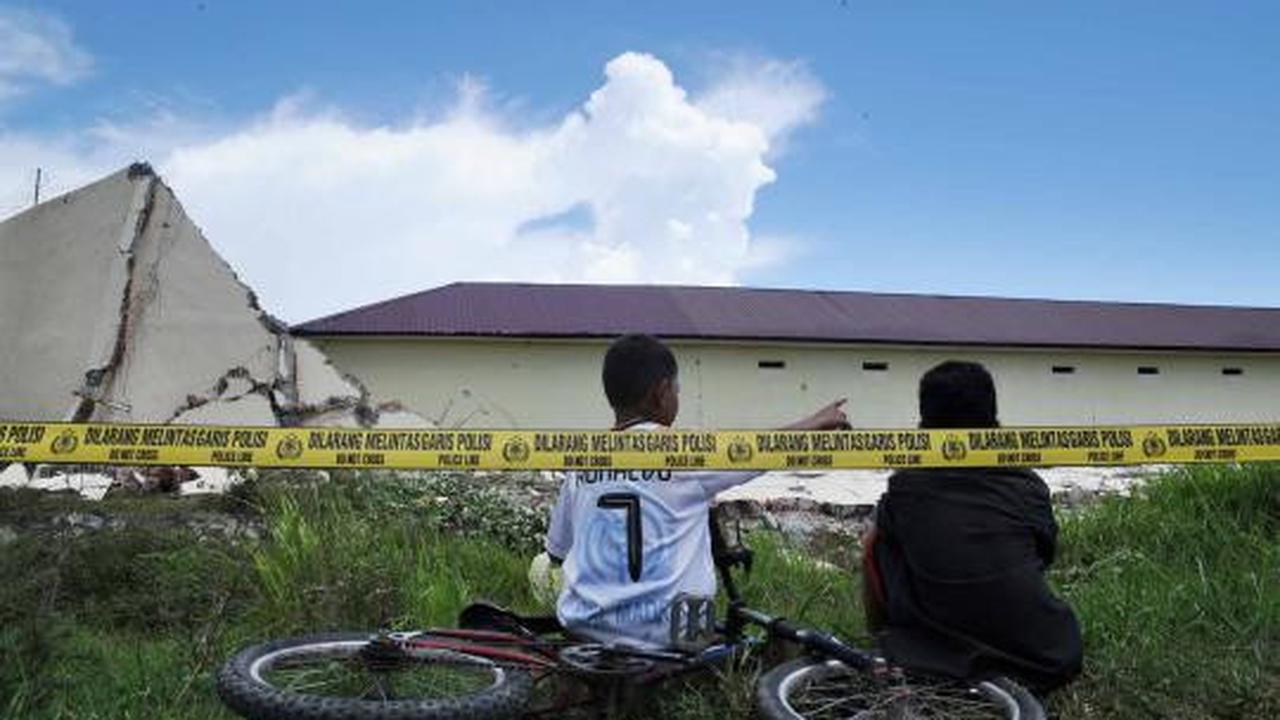 Tembok lapas di Banda Aceh ambruk akibat gempa