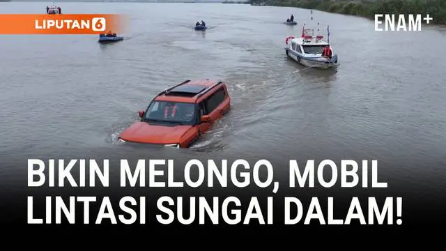Sebuah kendaraan off-road buatan produsen  otomotif asal China, Chery, mencuri perhatian publik setelah berhasil melintasi sungai Yangtze Diwuhu, Provinsi Anhui.