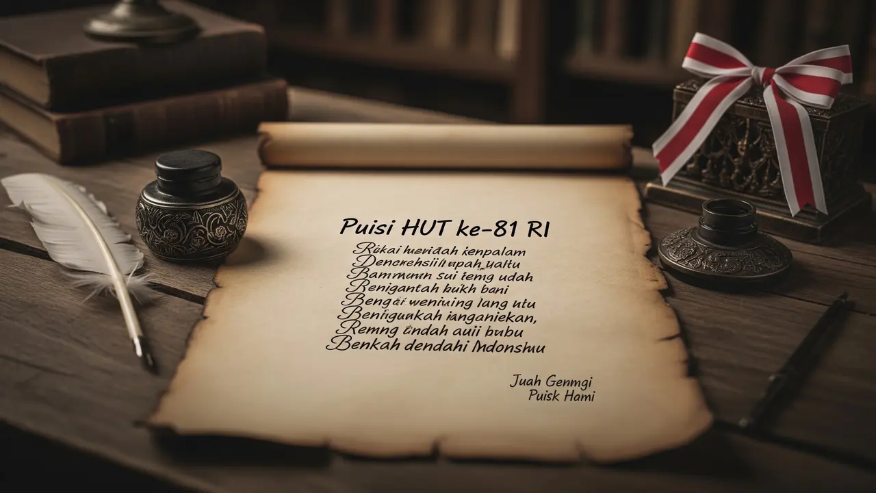 Puisi HUT ke-80 RI (AI Generated)