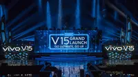 LIVE REPORT: Spektakuler, Peluncuran Vivo V15 di Atas Panggung Terapung Air Mancur Sri Baduga