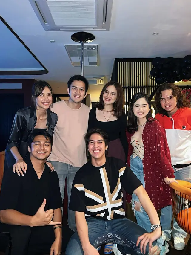 Perayaan ulang tahun Rizky Nazar ke 27 (Foto: tissabiani)