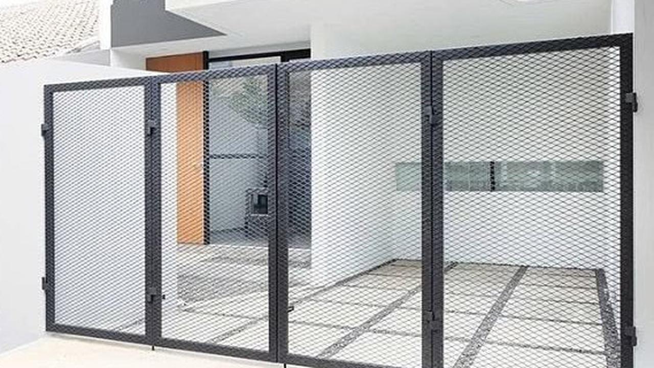Model Pintu Pagar Besi Dorong Minimalis, Inspirasi Desain Elegan dan Fungsional