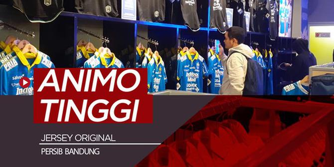 VIDEO: Animo Tinggi Bobotoh Terhadap Jersey Original Persib