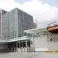 Eksterior kompleks bangunan baru Kedutaan Besar Amerika Serikat di Jakarta (Liputan6.com/Kedubes AS)