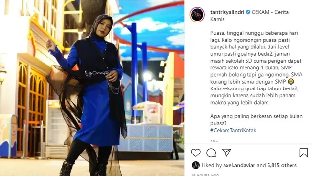 Tantri Kotak (Foto: Instagram/@tantrisyalindri)