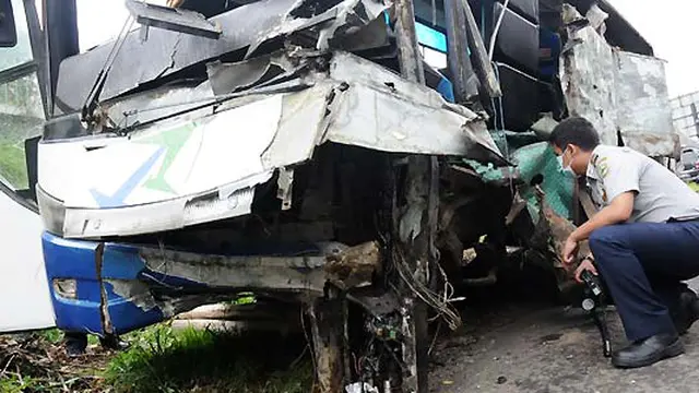 Sopir Bus Maut Ciloto Jadi Tersangka, Dirawat di RS Cianjur