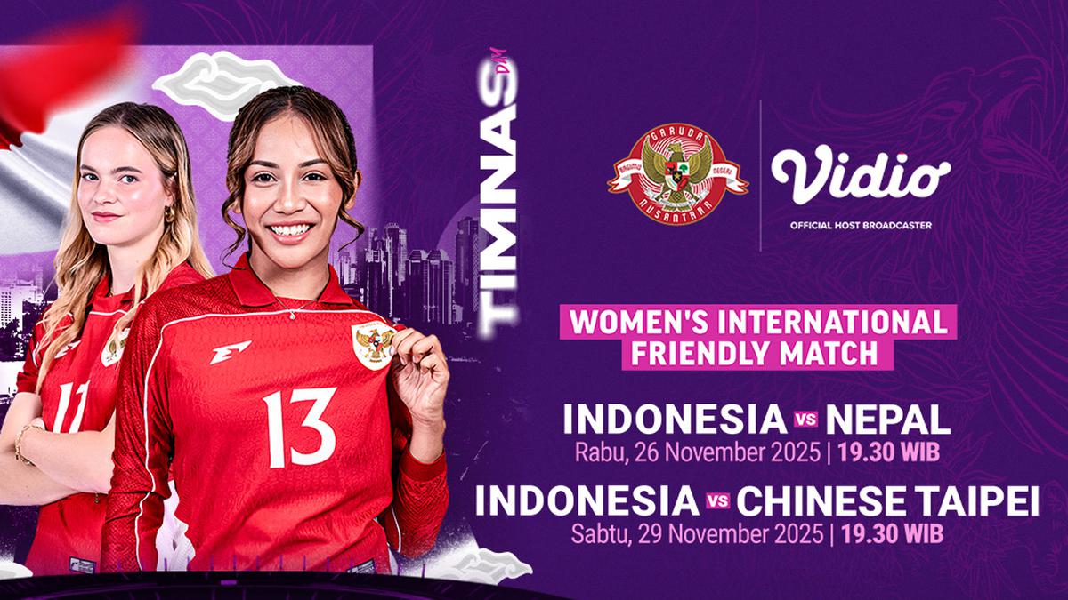 Jadwal Siaran Langsung Timnas Indonesia Putri: FIFA Women’s Friendly Match, Saksikan Eksklusif di Vidio
