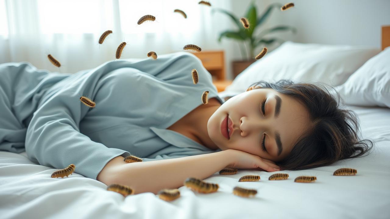 arti mimpi kejatuhan ulat bulu