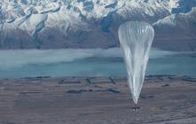 Balon internet Google bakal melayang di atas jalur pesawat
