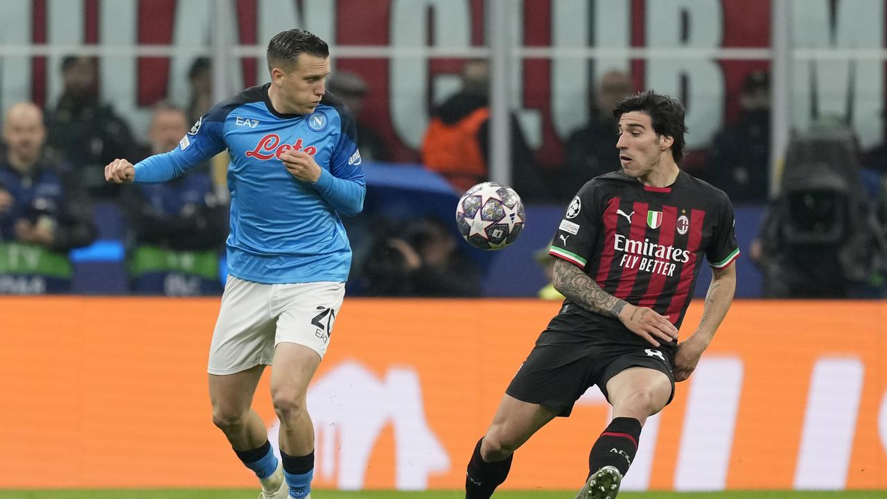 Liga Champions AC Milan vs Napoli