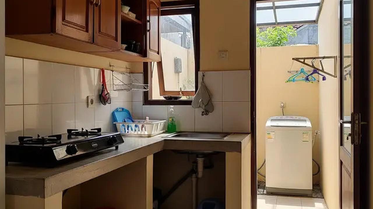 9 Model Dapur Mungil 1,5x2 Meter Rumah Type 21 yang Menyatu dengan Ruang Laundry