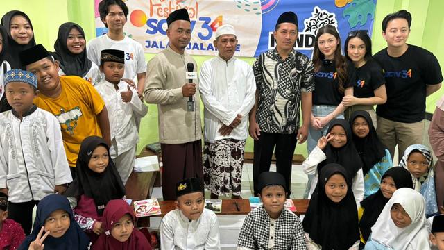 Artis SCTV di Yayasan Cendikia Kendal