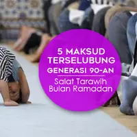 Nggak semua orang datang ke masjid atau mushola untuk beneran salat Tarawih. Sebagian ada yang punya maksud tertentu.