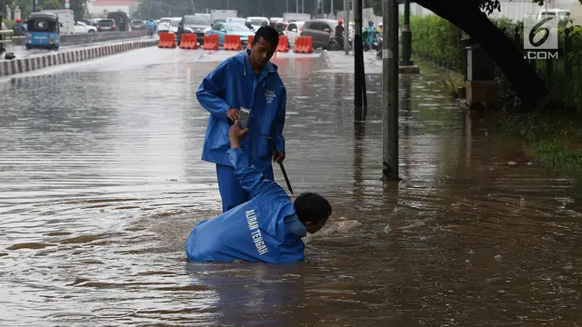 Bertahun-tahun tidak Banjir, Kini Kawasan Gambir Kembali Terendam