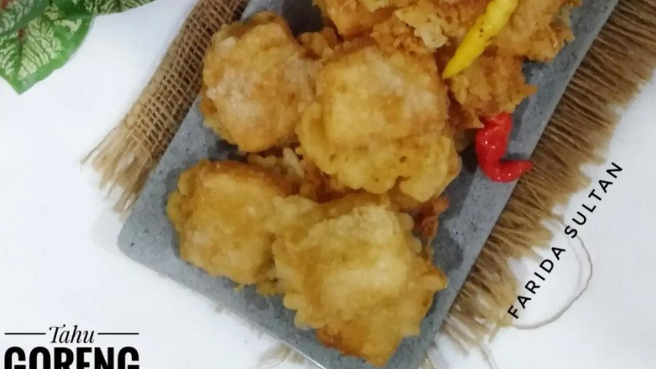 Menu Tahu Crispy Pedas