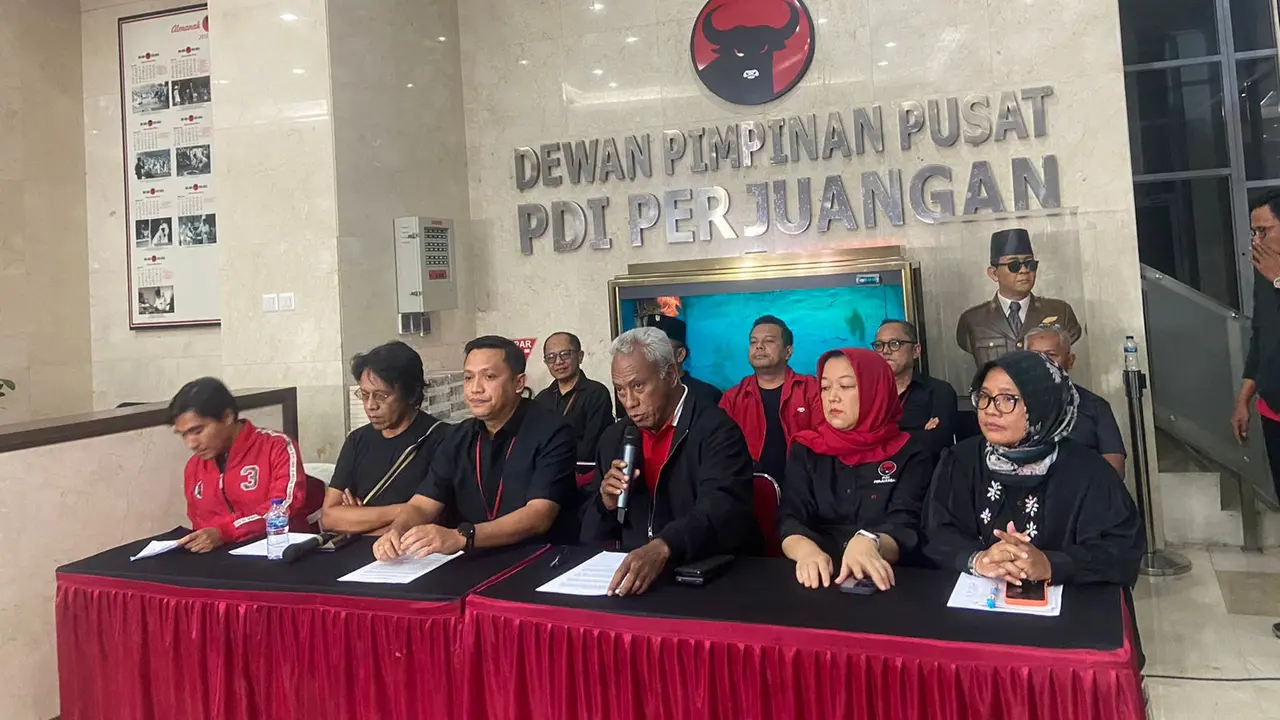 PDIP Konpers Terkait Penetapan Tersangka Hasto
