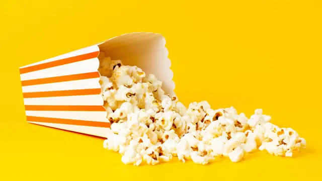 Ilustrasi popcorn