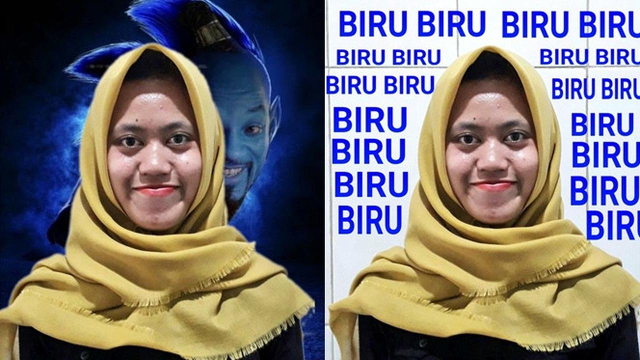 Wanita Ini Minta Diedit Fotonya Diberi Latar Biru, 7 Hasilnya Bikin Geleng Kepala