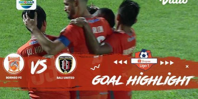 VIDEO: 6 Gol Borneo FC Saat Taklukkan Bali United di Liga 1 2019