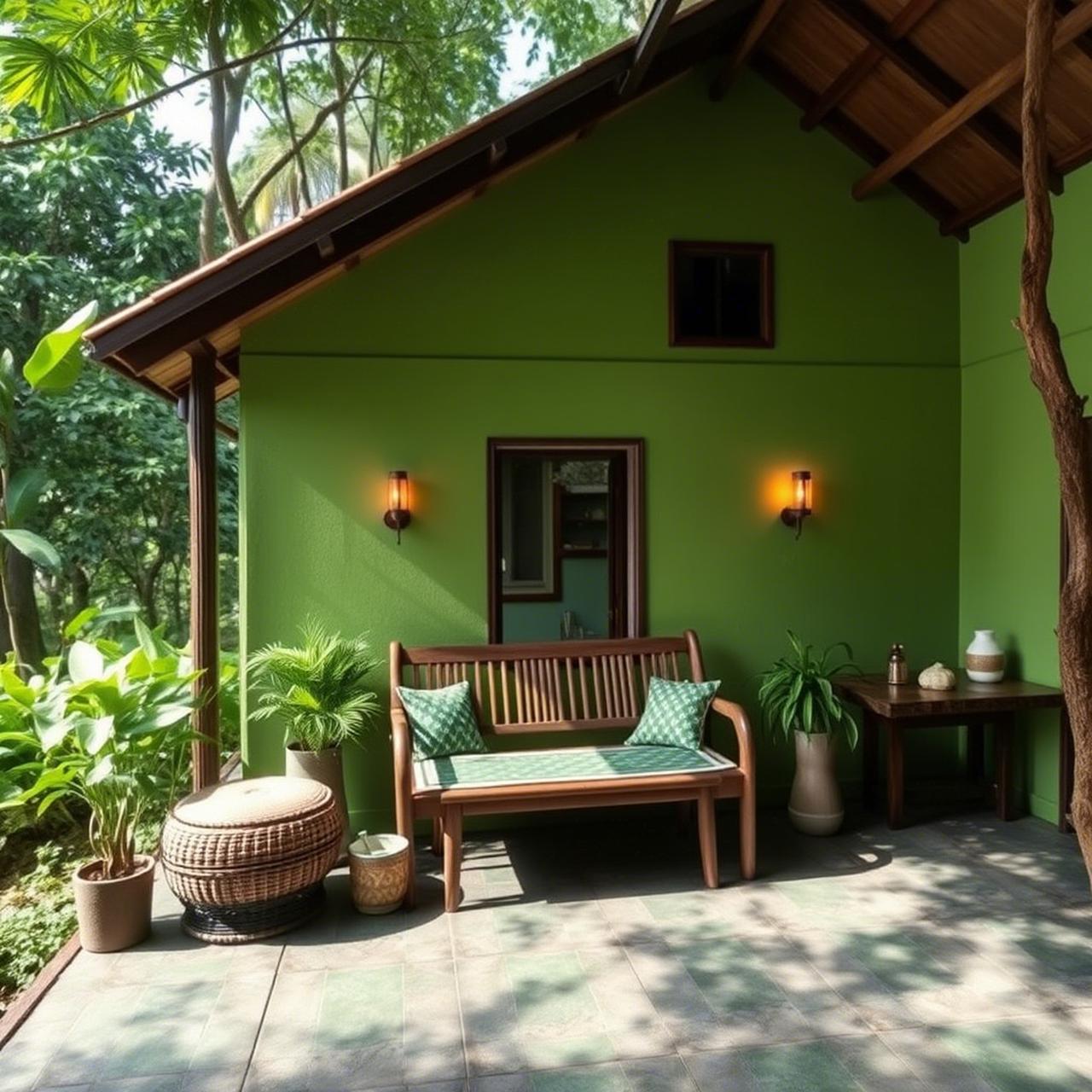 10 Inspirasi Rumah Sederhana Serba Hijau, Solusi Hunian Sederhana
