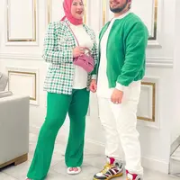 Tasyi Athasyia dan suaminya kerap tampil dengan busana matching yang mencuri perhatian. Berikut potretnya. (Instagram/tasyiiathasyia).